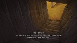 the narrator (slay the princess) from backrooms (creepypasta)