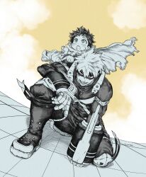 bakugou katsuki from boku no hero academia
