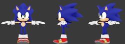 classic sonic from sonic (series) by cornflowerblue