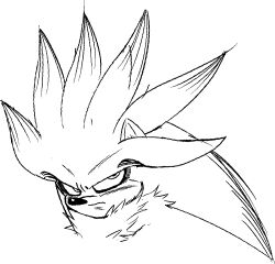 silver the hedgehog from dragon ball
