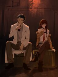 makise kurisu from dr pepper