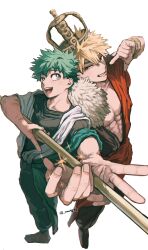 bakugou katsuki from boku no hero academia