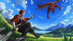 stark (sousou no frieren) from sousou no frieren