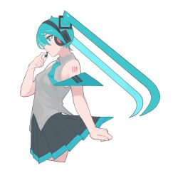 hatsune miku from vocaloid