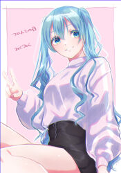 hatsune miku from vocaloid