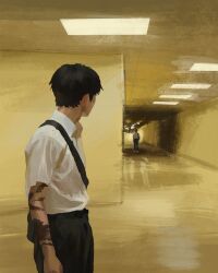 indou hikaru from backrooms (creepypasta) by rick parsa