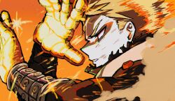 bakugou katsuki from boku no hero academia