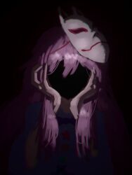 hata no kokoro from touhou