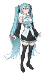 hatsune miku from vocaloid