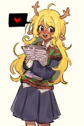 noelle holiday from deltarune by deltarunelv