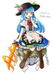 hinanawi tenshi from touhou