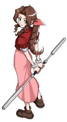 aerith gainsborough from final fantasy by dede (qwea 00000)