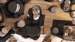 clumsy nun (diva) from little nuns (diva) by diva (hyxpk)
