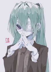 hatsune miku from monitoring (vocaloid)