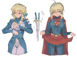 artoria pendragon (fate) from dc comics