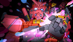 red gundam from gundam