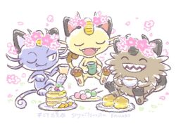 alolan meowth from pokemon by tsuruta saya