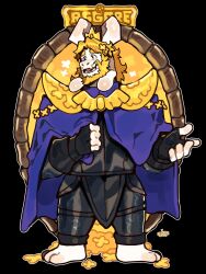 asgore dreemurr from undertale by graysheartart