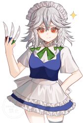 izayoi sakuya from embodiment of scarlet devil
