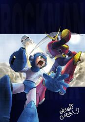 mega man (character) from mega man (classic) by ariga hitoshi