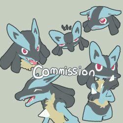 lucario from pokemon