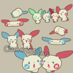 minun from pokemon