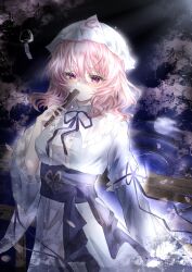 saigyouji yuyuko from touhou