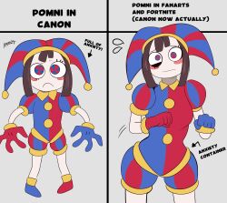 pomni (the amazing digital circus) from fortnite by karbuitt