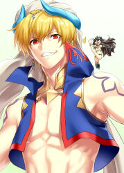 gilgamesh (caster) (fate) from fate/grand order