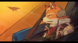 fox mccloud from star fox by hanaon