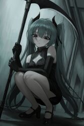 hatsune miku from vocaloid by sakiika0513