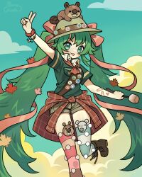 hatsune miku from vocaloid