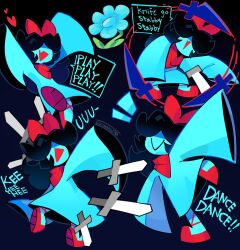 aqua (deltarune) from deltarune