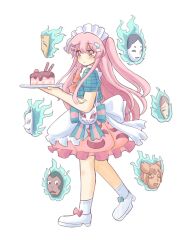 hata no kokoro from touhou by silverrain