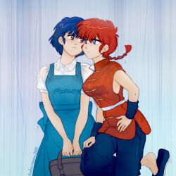 saotome ranma from ranma 1/2 by technoranma