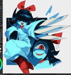 aqua (deltarune) from deltarune