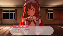 still in love (umamusume) from doki doki literature club by kibihimi