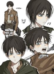 eren yeager from shingeki no kyojin by hwikki 11