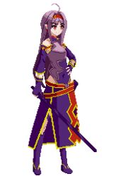 yuuki (sao) from sword art online