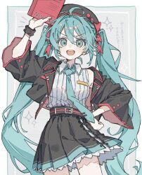 hatsune miku from vocaloid