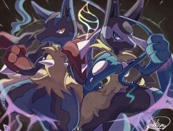 lucario from pokemon