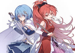 miki sayaka from mahou shoujo madoka magica