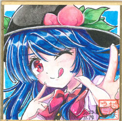 hinanawi tenshi from touhou