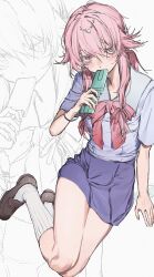 gasai yuno from mirai nikki