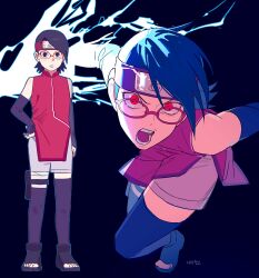 uchiha sarada from boruto: naruto next generations