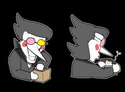 annoying dog from deltarune by temmie chang