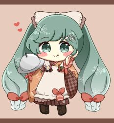 hatsune miku from vocaloid by nukotun