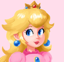 princess peach from super mario bros.