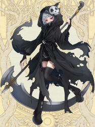 death (entity) from dairoku ryouhei by kajaneko
