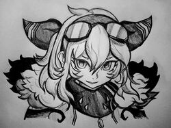 kaela kovalskia from hololive by drawfag